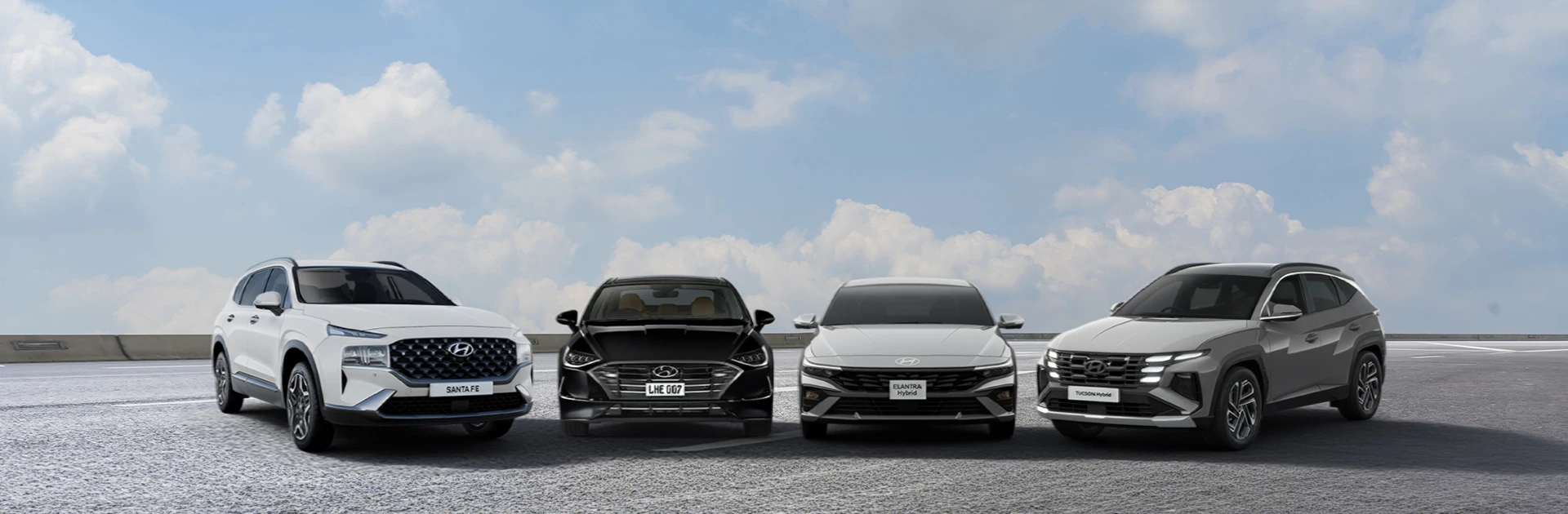 Hyundai's premium lineup, now available on easy monthly installments.
